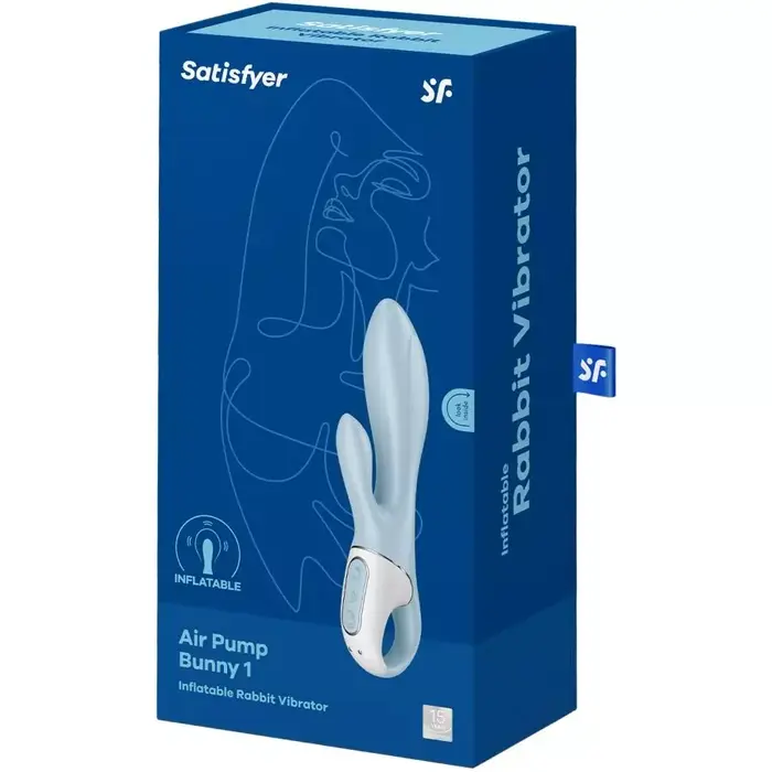 Надувной кролик‑вибратор SATISFYER Air Pump Bunny 1 Photo 6