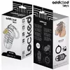 ADDICTED TOYS LOCKED Iron Cell Metal Penis Cage Size M Photo 6