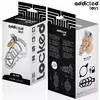 Металлическая клетка целомудрия ADDICTED TOYS LOCKED D-242971, M Photo 6