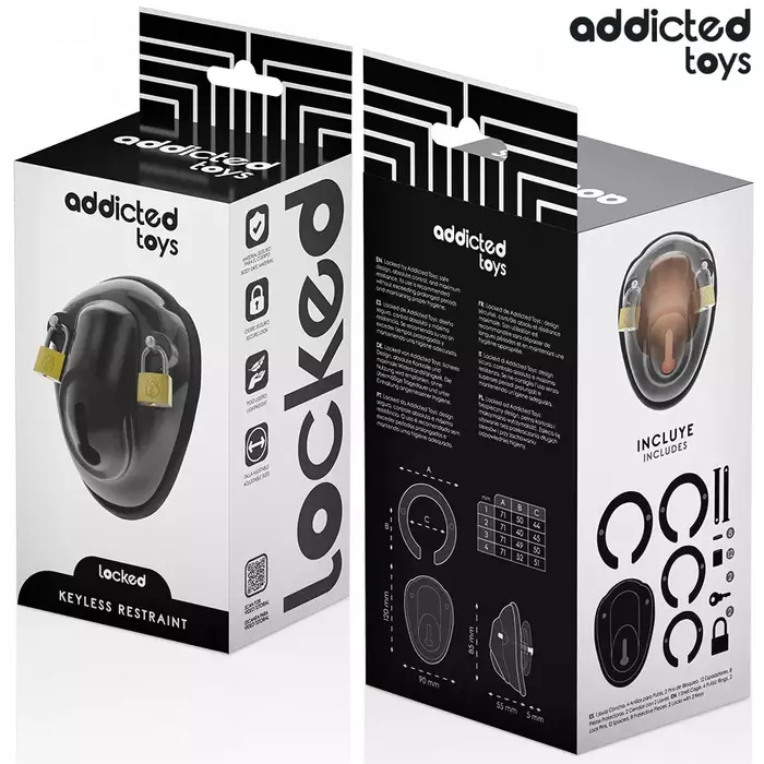 Клетка для чести ADDICTED TOYS LOCKED D-242961 Photo 6