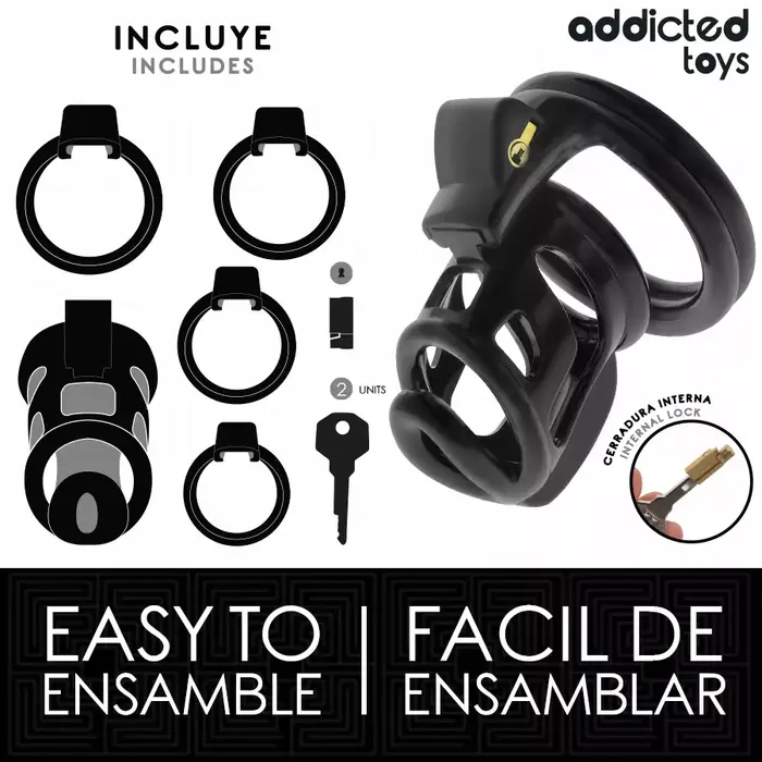 Устройство для запирания ADDICTED TOYS LOCKED Gilden Cage Photo 4