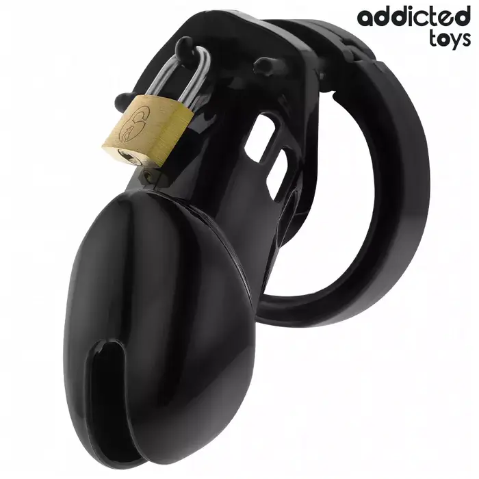 Клетка для пениса ADDICTED TOYS LOCKED Obsidian Hold Photo 2