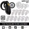 Клетка для пениса ADDICTED TOYS LOCKED Obsidian Hold Photo 7
