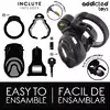 ADDICTED TOYS LOCKED Eternal Lock chastity cage 9 cm Photo 4