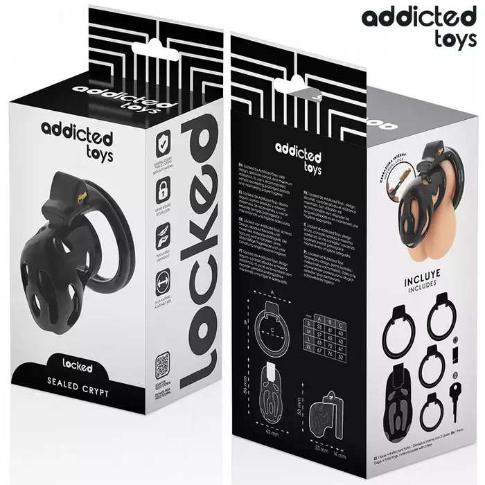 Устройство для чести ADDICTED TOYS LOCKED Crypt — 8 см Photo 6