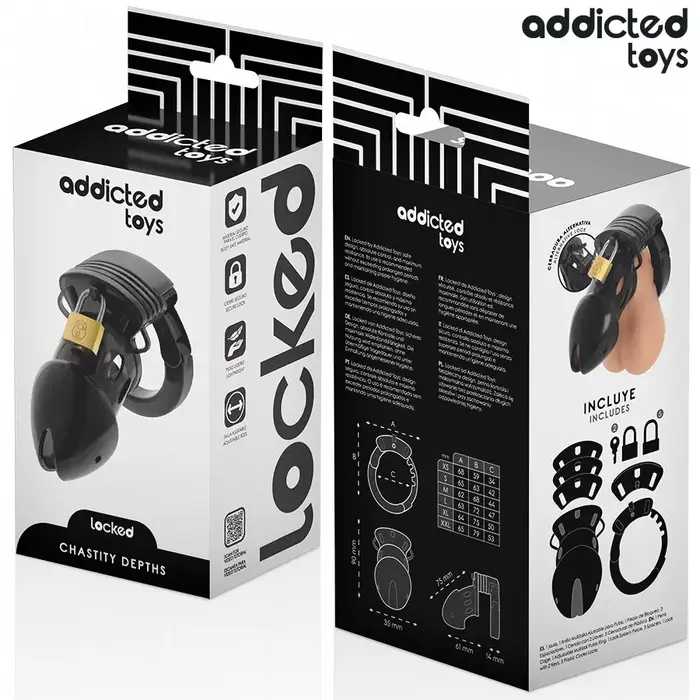 Устройство ADDICTED TOYS LOCKED — клетка 7,5 см Photo 6