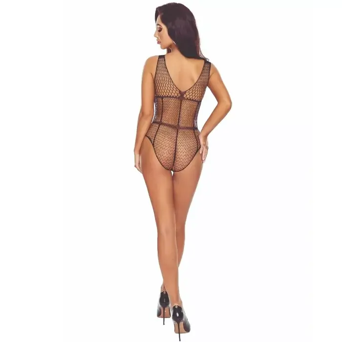 Бодистокинг PASSION BS114 Black Photo 2