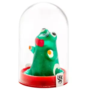 CONDOMERIE - HANDPAINTED NOVELTY CONDOMS FROG MODEL 1