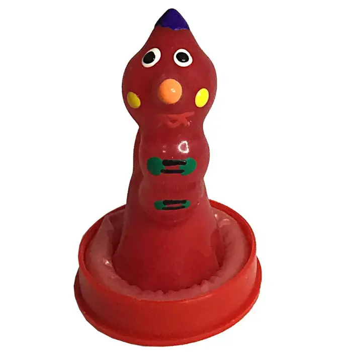 CONDOMERIE prezervatīvs Handpainted Worm D-243118 Photo 3
