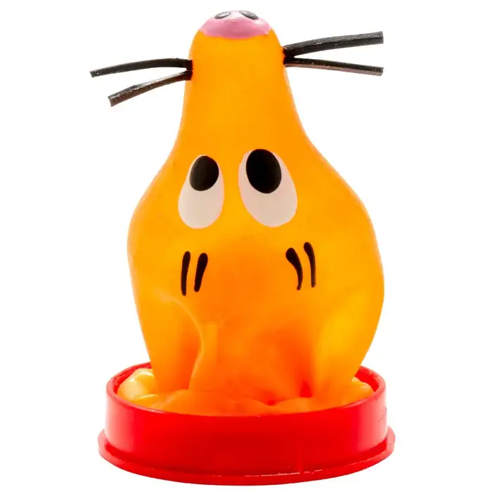 CONDOMERIE FOX Glued — rokām apgleznotais prezervatīvs Photo 2