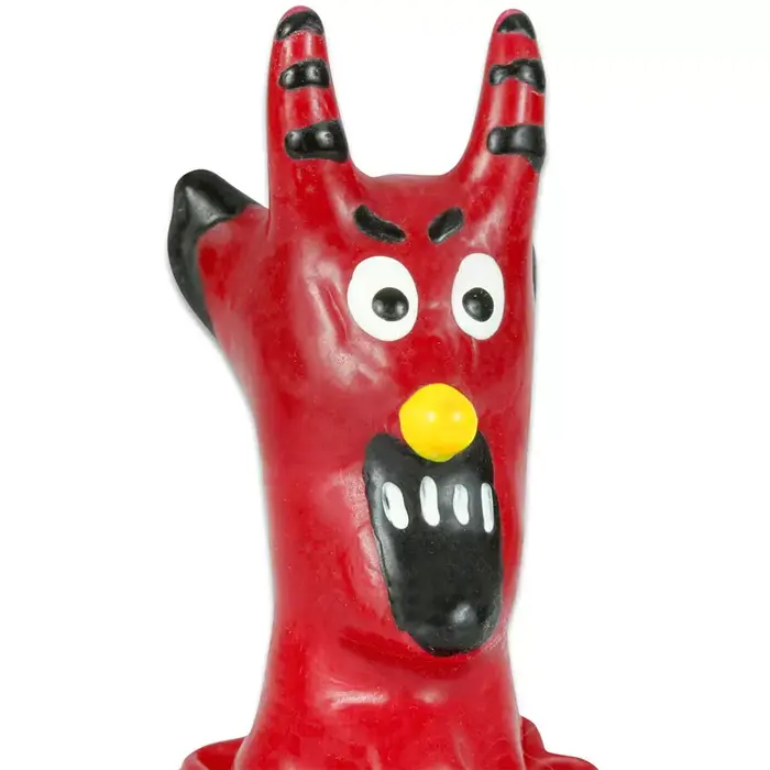 Condoms CONDOMERIE Red Devil handpainted single latex Photo 2