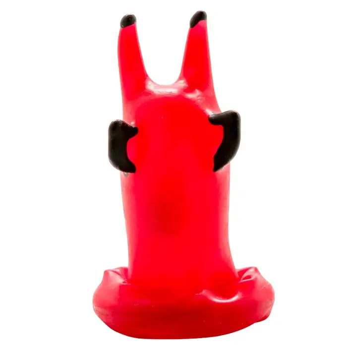 Condoms CONDOMERIE Red Devil handpainted single latex Photo 3
