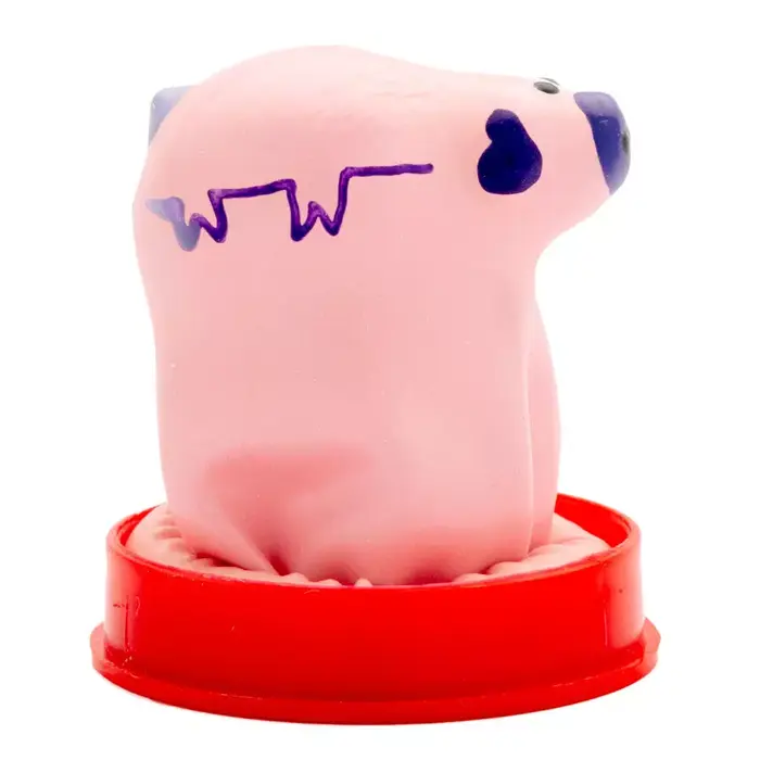 CONDOMERIE novelty condom handpainted Small Pig Photo 2