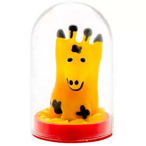 Decorated latex condoms CONDOMERIE handpainted Giraffe — single-use novelty condoms with giraffe motif