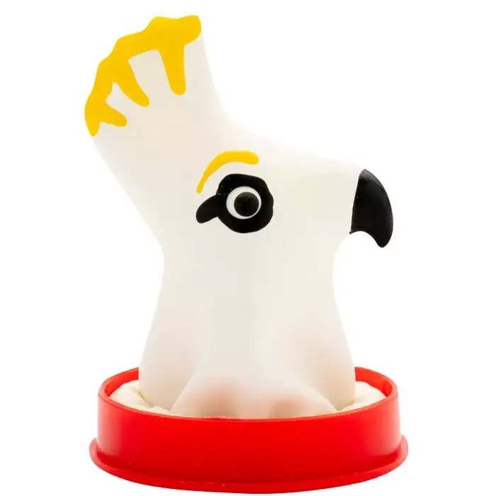 CONDOMERIE ручные окрашенные презервативы Parrot White Photo 2
