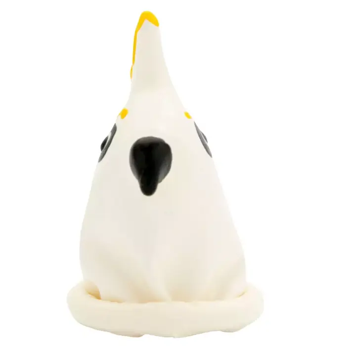 CONDOMERIE ручные окрашенные презервативы Parrot White Photo 5