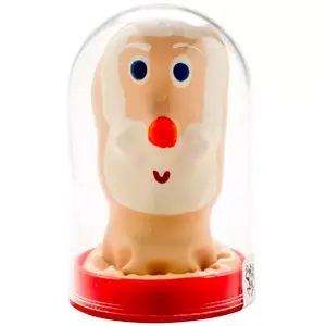 Condomerie novelty condoms handpainted Santa model D-243162 - single latex condom with festive Santa design