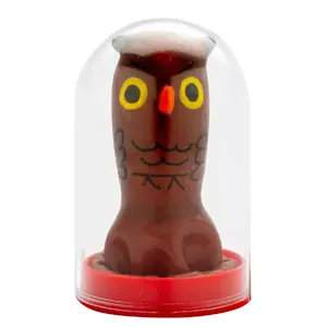 Condoms CONDOMERIE Handpainted Owl — single-use latex condoms with hand-painted owl design