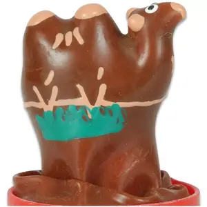 Одноразовый презерватив CONDOMERIE Handpainted Camel — латексный новогодний/шутливый презерватив