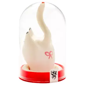 Презервативы Novelty CONDOMERIE Handpainted Swan — одноразовый декоративный презерватив, 1 шт.