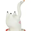 CONDOMERIE Handpainted Swan dekoratīvais prezervatīvs Photo 3