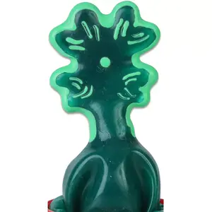 Декоративный презерватив CONDOMERIE Handpainted Cloverleaf D-243225 — 1 шт., латекс