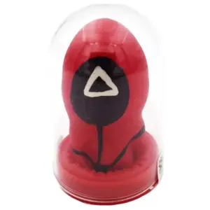 Jaunums prezervatīvs CONDOMERIE hand-painted Triangle — vienreizlietojams ar rokām apzīmētu dizainu