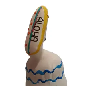Condomerie novelty презервативы Handpainted Surfboard D-243263 — одноразовые латексные презервативы с ручной росписью в виде сёрфборда