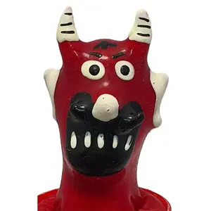 Декоративный презерватив CONDOMERIE Handpainted Devils Mouth Модель 2 — одноразовый дизайнерский