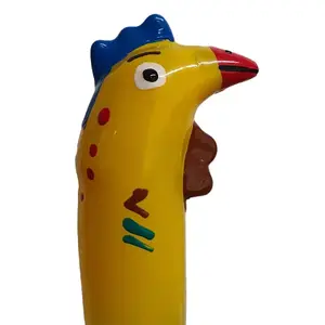 Надувные презервативы CONDOMERIE Cock Model XL — латекс ручной росписи, размер XL