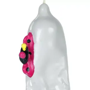 Condomerie презерватив Handpainted Motorbike XL D-243289 — новинка XL размера, ручная роспись мотоцикл