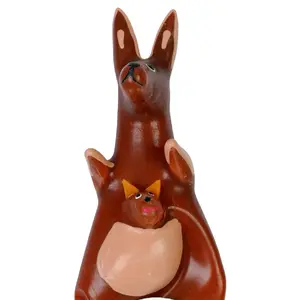 CONDOMERIE ручные раскрашенные наборные презервативы Kangaroo модель XL, размер XL