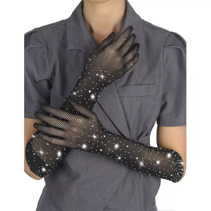 Caurspīdīgas cimdi SUBBLIME ACCESSORIES 957469SHINE Photo 2