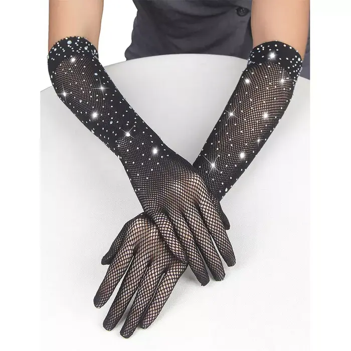 Caurspīdīgas cimdi SUBBLIME ACCESSORIES 957469SHINE Photo 7
