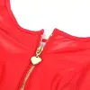 SUBBLIME 957698 Heart Zipper Leather Dress Photo 6