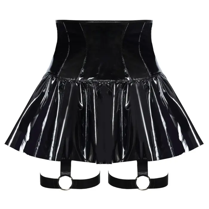Наручники-юбка black level Vinyl Skirt Leg Restraints M Photo 9