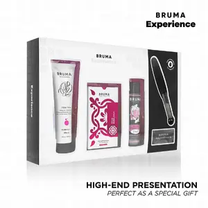 BRUMA XPERIENCE - SALDO GUMIJU KĀRDINĀJUMU KOMPLEKTS AR ORGASMA PASTIPRINĀTĀJU