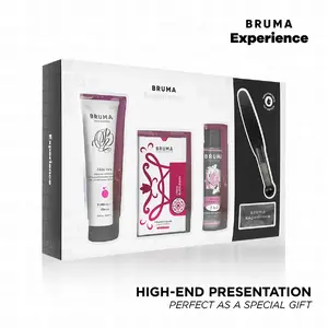 BRUMA XPERIENCE - VIBROORGASMISKAIS SALDO GUMIJU KĀRDINĀJUMA KOMPLEKTS