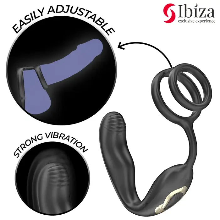 Anal plug IBIZA TECHNOLOGY IBIZA — rotating, vibrating, remote Photo 2
