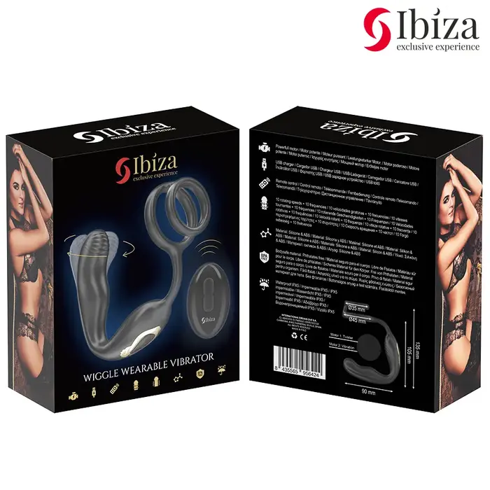 Anal plug IBIZA TECHNOLOGY IBIZA — rotating, vibrating, remote Photo 6