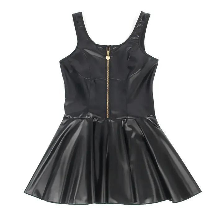 Кожаное платье SUBBLIME 957667, черное S/M Photo 5