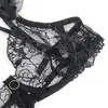 SUBBLIME 957490 mežģīņu veļas komplekts, melns Photo 5