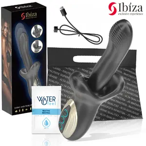 Vibrators IBIZA TECHNOLOGY D-242822 — spēcīgs, ar stūmšanas un „kožot” efektu, personīgais intīmais ierīce