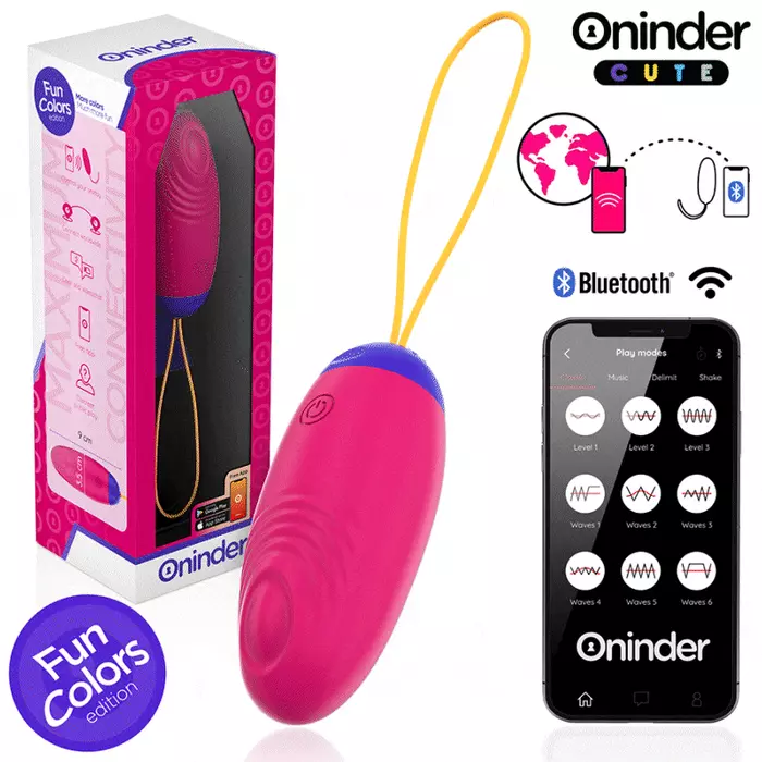 Vibrējoša ola ONINDER CUTE — vadība ar lietotni Photo 2