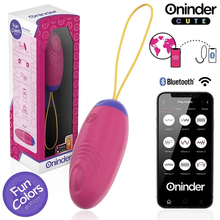 Vibrējoša ola ONINDER CUTE — vadība ar lietotni Photo 3