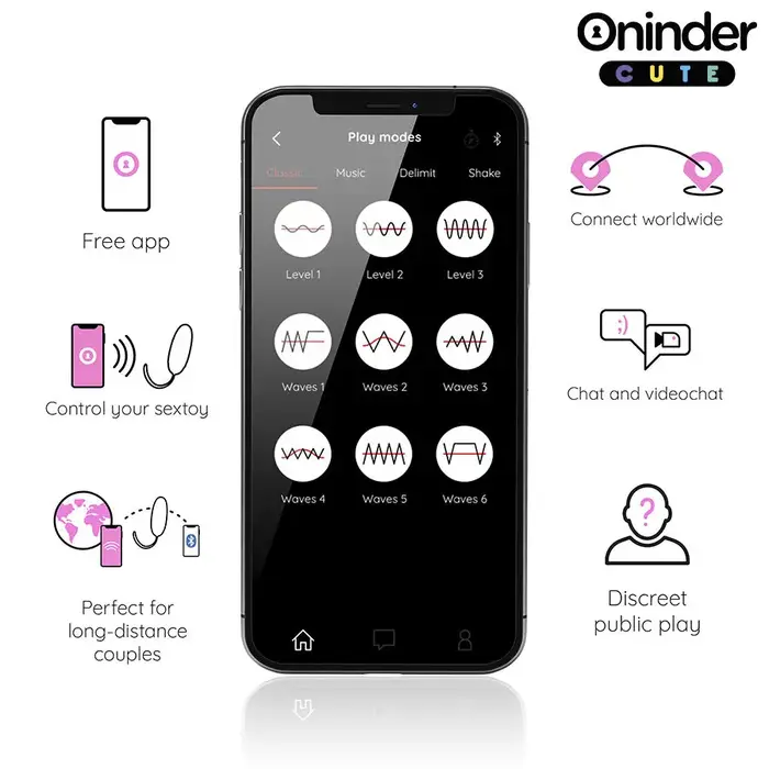 Vibrējoša ola ONINDER CUTE D-242098 Photo 5
