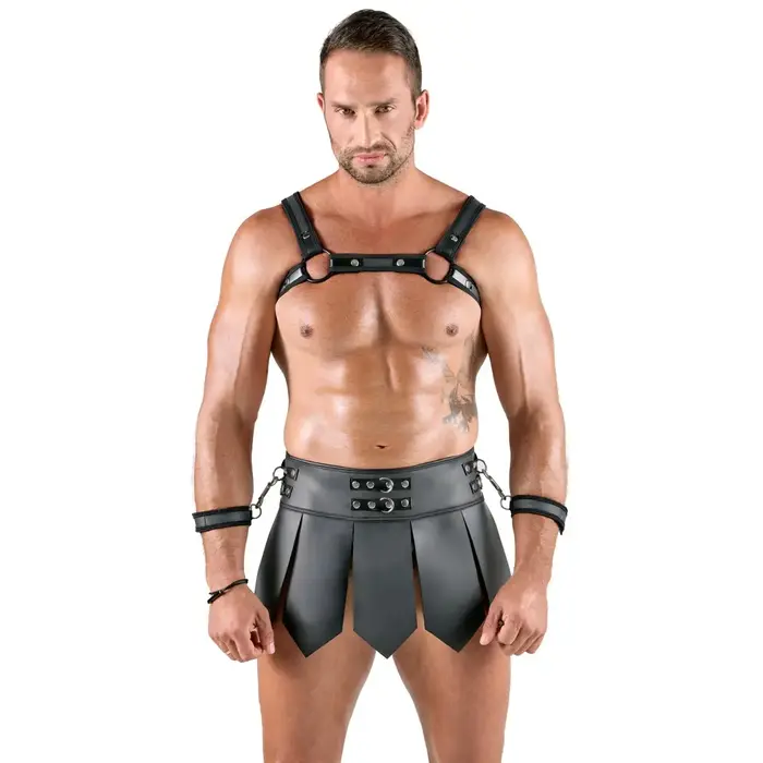 Men's skirt with chest harness Svenjoyment model S Photo 2