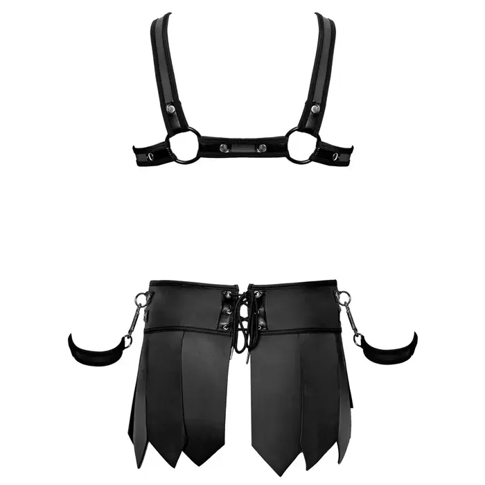 Men's skirt and chest harness Svenjoyment M Photo 9