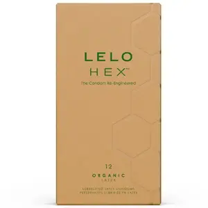 LELO - HEX ORGANIC CONDOM BOX 12 ШТ.