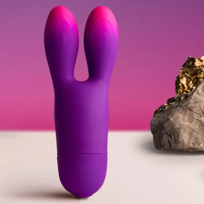 Vibrators rocks off Glo-Girl Bunny — elastīgs, ūdensizturīgs, uzlādējams Photo 2